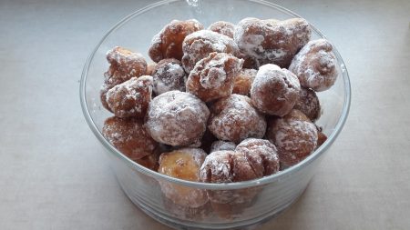 Mini pączki na serku homogenizowanym