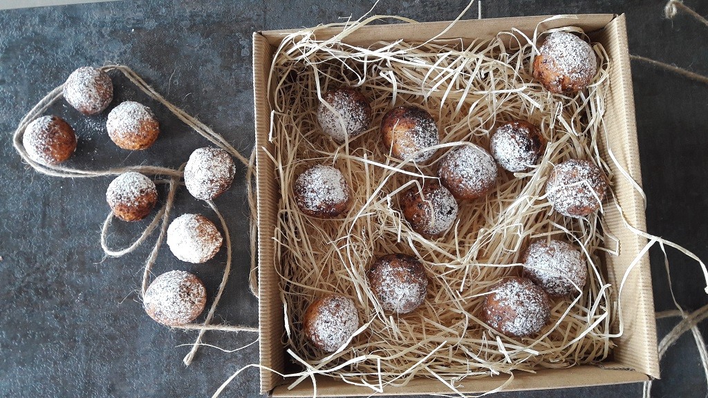 Pączki twarogowe (błyskawiczne mini pączki)