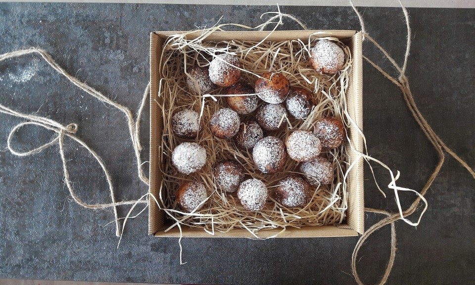 Pączki twarogowe (błyskawiczne mini pączki)