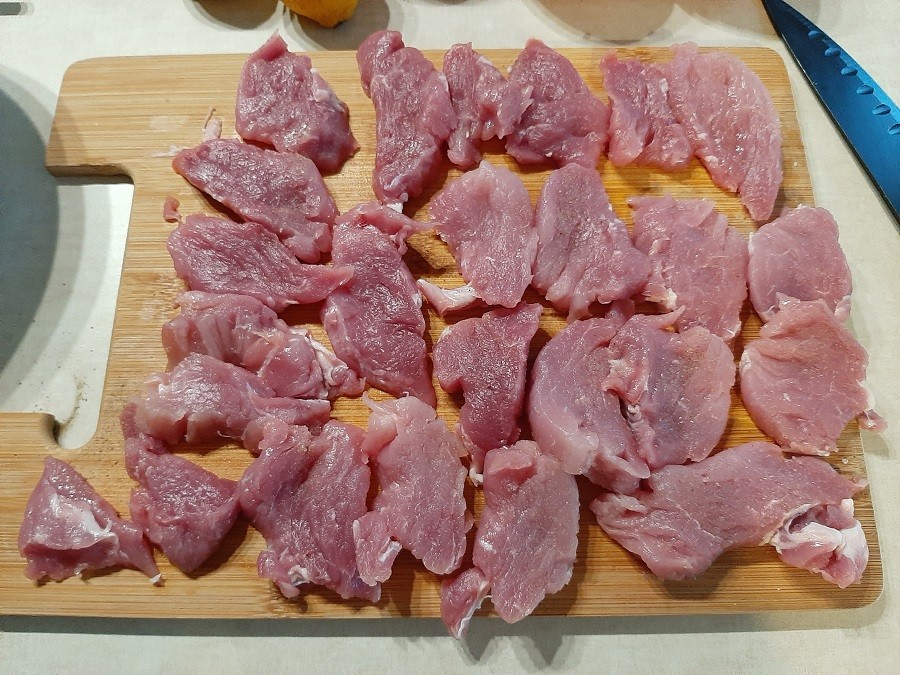 Polędwiczki z makaronem w sosie z pomidorów i mascarpone