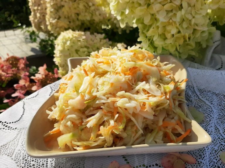 Surówka Z Kiszonej Kapusty Jak U Chińczyka www.pasibrzuszek.pl