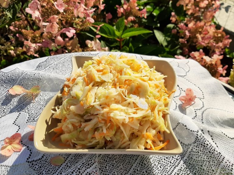 Surówka Z Kiszonej Kapusty Jak U Chińczyka www.pasibrzuszek.pl