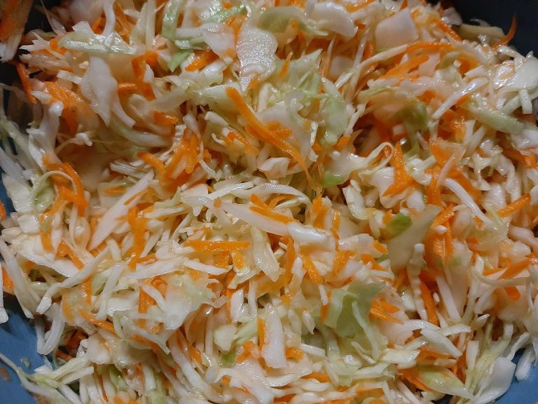 Surówka Z Kiszonej Kapusty Jak U Chińczyka www.pasibrzuszek.pl