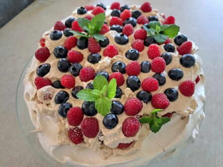 Kawowa Pavlova – beza idealna