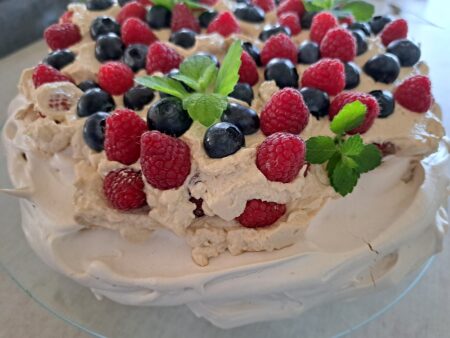 Kawowa Pavlova – beza idealna